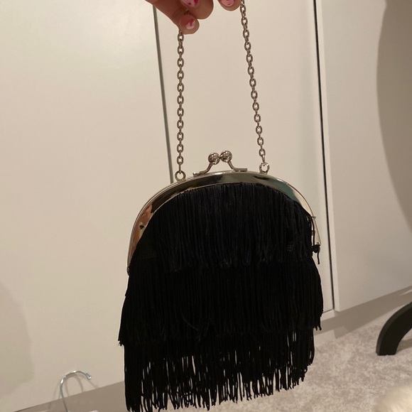 WHBM mini fringe purse - Picture 3 of 4